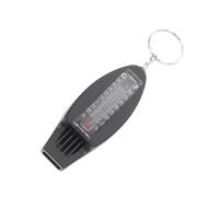 SHINEOFI Emergency Whistle Outdoor Compass Whistle Multi-functional Plastic Black for Direction Finding Outdoor Activities