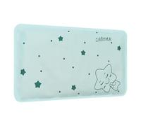 SHINEOFI Ergonomic Cooling Pad with Gentle Touch and Washable Exterior, Fever Cooling Patch for Overnight Use and Nap Time, Soft Skin-Friendly Cover with Replaceable Ice Pack