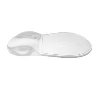 SHINEOFI Ergonomic Silicone Mouse Pad with Wrist Rest Soft Gel Cushion Non-slip Base Portable Wrist Support for Office Home Computer Use Ensures Comfort