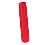 SHINEOFI Expandable Document Mailing Tube Holder Telescoping Poster Transport Tube for Art Prints Blueprints and Calligraphy Protective Red Cylindrical Storage for Artists and Architects