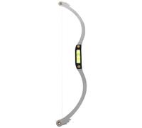 SHINEOFI Eyebrow Mapping Tool with Built-in Level for Precise Symmetry, Easy to Use Metal Eyebrow Measuring Ruler, Portable Brow Positioning Measurement Tool for Personal Use