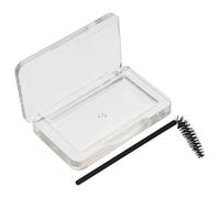SHINEOFI Eyebrow Soap Eyebrow Shaping Soap Acrylic Box No Foaming Agents for Wild Brows