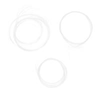 SHINEOFI Eyeglass Repair Accessory 3pcs Transparent Nylon Cord for Half Rim Glasses Frame Repair Kit, Universal Compatibility, for Optical Shops Maintenance