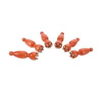 SHINEOFI Face Massage Tool Facial Massager Stick with Ergonomic Handle Wooden 6pcs and Targeted Acupoint Massage Lotus Shape for Women for Relaxation and Office Use
