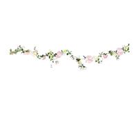 SHINEOFI Fake Flower Wedding Arch Flower Vine Assorted Color Plastic Gorgeous Elegant Flexible Garland to Create Romantic Atmosphere for Outdoor Decorations