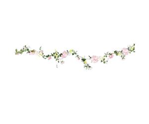 SHINEOFI Fake Flower Wedding Arch Flower Vine Assorted Color Plastic Gorgeous Elegant Flexible Garland to Create Romantic Atmosphere for Outdoor Decorations
