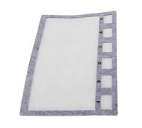 SHINEOFI Felt Bracelet Bead Mat Jewelry Making Tray with Precise Scales for Crafting Handcrafted Necklaces and Bracelets Non-Slip Board for Bead Security and Portable Use