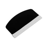 SHINEOFI Film Application Tool Scraper Mini Squeegees for Phone Screen Film Protects from Scratches Easy to Handle Plastic and Cloth Curved Design Black for On-the-go Applications