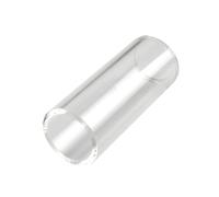 SHINEOFI Finger Slide Bar Lightweight Instrument Part Accessory for Guitar and Ukulele Glass 60mm Producing Softer Harmonics Sounds, Suitable for Acoustic, Electric, Banjo, and Jazz Music