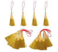 SHINEOFI Fish Spawning Mop and Space Saving Design 12pcs for Aquarium Floating Fish Breeding Mop with Rope Material Simulation Suitable for Multi Species Tanks
