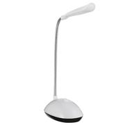 SHINEOFI Foldable Battery Powered Desk Light Creative LED Desktop Lamp Portable Night Lamp for Reading Bedroom White Compact Design