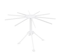 SHINEOFI Foldable Plastic Noodle Drying Rack with Anti-skid Legs Collapsible Spaghetti Holder for Home Kitchen and Restaurant Use Easy Assembly Space-saving Pasta Dryer Stand