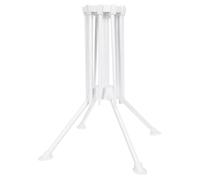 SHINEOFI Foldable Small Noodle Drying Rack White Plastic Pasta Hanging Rack Kitchen Noodle Stand Dryer Holder for Home Use