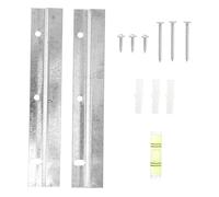 SHINEOFI French Cleat Interlocking Hardwares Kit for Hanging Mirrors and Picture Frames Metal Set Compact Wall Bracket for Artwork Photo Frames and Home Office Decoration