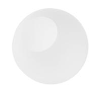 SHINEOFI Frosted Glass Globe Lamp Shade Replacement Opal Sphere Lampshade for Desk Floor Table Lamps Easy Installation Material Soft Even Light Distribution
