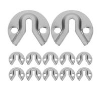 SHINEOFI Furniture Frame Mirror Connectors Screws Hangers Silver Iron Material 12pcs with Universal Design and Easy Installation for Mirrors and Picture Frames for Home Decor