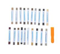 SHINEOFI Furniture Repair Wax Crayons for Touching up Marks on Tables and Doors 20pcs with Easy Application and Finish for Wood Cabinets and Furniture Surface Covers