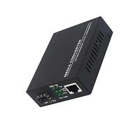 SHINEOFI Gigabit Fiber Optic Media Converter with 1000base-sx Multimode Sfp Lc Module, Non-blocking Wire-speed Forwarding, Flow Control, Iron Material, Compatible with Storage Temperature