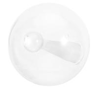 SHINEOFI Glass Shade Replacement Double Layer Sphere Glass Lamp Shade, 2cm Opening, Living Room Chandelier Globe Cover for Family Gatherings