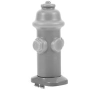 SHINEOFI Gray Dog Potty Tray Urine Post for Indoor Puppy Training Sturdy Pet Column Accessory Simplifies Installation and Cleaning Deformation-resistant Plastic Urine Trainer for Male Dogs