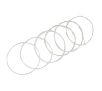 SHINEOFI Guitar Replacement Strings for Acoustic Guitar 6pcs Nylon Classical with Full Bright Tone and Lasting Use, White Strings for Musicians and Performers