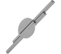 SHINEOFI Half Moon Drawer Pulls Stylish and Elegant Design Modern Cabinet Handles 2pcs Made of Sturdy Aluminum Alloy Versatile Application for Kitchen Cabinets, Wardrobes, and Bathroom
