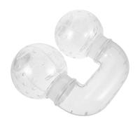 SHINEOFI Hamster Tube Pet Play Tunnel Modular Design Lightweight Plastic Seamless Connection for DIY Landscaping and Home Use Suitable for Rabbits and Bunnies