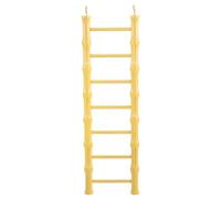 SHINEOFI Hanging Bird and Hamster Climbing Ladder 8.5X29.5Cm, Parakeet Step Ladder for Cage Training and Exercise, Suitable for Parrot, Budgie, and Small Pets