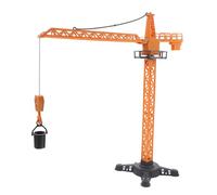 SHINEOFI Heavy Duty Crane Truck with Rotating and Lifting Functions Plastic Construction Vehicles Playset for Stem Engineering for Boys Developing Motor Skills and Imagination
