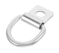 SHINEOFI Heavy Duty D-ring Tie down Anchor Hook 14mm Fixing Hole Truck Cargo Load Securement Trailer Tow Hook Vehicle Lashing Ring for Pickup Bed and Garage