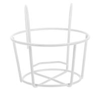 SHINEOFI Heavy Duty Metal Hay Feeder Hanging Cage Rack for Small Animals Rabbits Guinea Pigs Space-saving Pet Hay Holder with Flowerpot Style Design Reduces Waste and Easy to Use