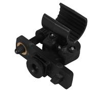 SHINEOFI Helmet Flashlight Holder Mount Adjustable Quick Release Clamp for Hard Hat Torch Bracket Compatible with Safety Helmets Suitable for Construction and Industrial Use