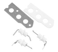 SHINEOFI High Efficiency Flame Rod Electrode Kit for Tankless Water Heaters Replacement Heater Igniter Set for Stable Hot Water Supply and Quick Start Performance in Home Bath Use