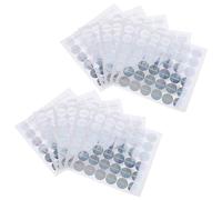 SHINEOFI Holographic Security Tamper Evident Labels 25X25Mm Silver Self-Adhesive Anti-Counterfeiting Sticker 500Pcs for Packaging Seals and Retail Use