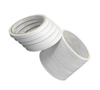 SHINEOFI Hot Melt Double-sided Adhesive Tape Simple to Use White 20pcs Strong Sticky Tape Easy to Peel for Office and DIY Scrapbook Use Suitable for Wood and Glass Surfaces