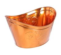 SHINEOFI Household Burn Barrel Sacrifices Supply Iron Money Incinerator Container for Tomb-sweeping Day and Spring Festival Lightweight Portable Sacrificing Accessory for Garden and Temple