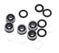 SHINEOFI Hydraulic Floor Jack Oil Seal Replacement Kit 5 Sets High Sealing Gaskets with O-Rings and SealCups for 3 Ton Jack Repair and Maintenance