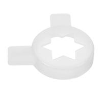 SHINEOFI Ice Cream Machine Nozzle Star Shaping Cap Replacement for Commercial Soft Serve Dispenser, Sturdy Fitting for Kitchen Dessert Use