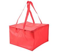 SHINEOFI Ice Pack Insulation Bag for Hot Food Reusable Grocery Bag Zipper for Pizza Cake and