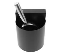 SHINEOFI Ice Shovel and Pet Food Scoop Hanging Storage Box with Metal and Plastic Build for Supermarket and Kitchen Counters