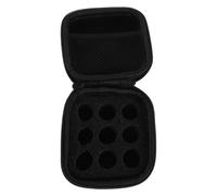 SHINEOFI Insulin Cooler Travel Case with 9-Slot Hard Shell Design, Foam Insert and Zippered Closure, Portable and Anti-Shock Insulin Vial Protector Holder for 10ml Medicine Vials for Short