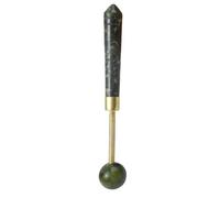 SHINEOFI Jade Massage Hammer Manual Back Neck and Shoulder Massager Lightweight with Gua Sha Function Full Body Relaxation Tool for Office Workers and Fitness Enthusiasts