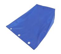 SHINEOFI Janitorial Cleaning Cart Bag Heavy-duty Cleaning Trolley Bag Blue Reusable Thick Fabric Housekeeping Trash Collection Replacement for Commercial 27.17X15.75X11.02In