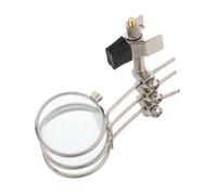 SHINEOFI Jeweller's Eye Loupe Clip Retro Magnifier with Adjustable Lenses for Jewelry Making Repair Watch Phone Maintenance Lightweight Design for Precise Handsfree Use