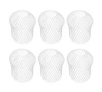 SHINEOFI Leaf Filter Strainer 6pcs Aluminium Silver Gutter Downspout Guard Downspout Screen Guard for Preventing Blockage, Outdoor Gutter Protection