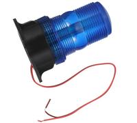 SHINEOFI LED Blue Emergency Strobe Light for Vehicles, Forklift Safety Warning Beacon with Rotating Flash, Heavy Machinery and Bus Roof-mounted Signal Lamp, Magnetic Base for Industrial Use