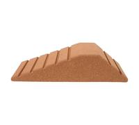 SHINEOFI Lightweight Cork Trapezoid Yoga Block with Outstanding Grip for Foot Exercise and Stretching Exercises, Non-slip Stability Yoga Accessory for Home and Gym Use