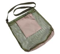 SHINEOFI Lightweight Folding Mesh Mushroom Foraging Bag Multi Function Crossbody Shoulder Pouch for Outdoor Fruit Picking and Garden Use Portable Hands Design for Efficient Harvesting