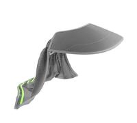 SHINEOFI Lightweight Hard Hat Sun Visor with Reflective Strip, Polyester Neck Shade for Construction Workers, UV Protection Helmet Accessory for Outdoor Work and Demanding Environments