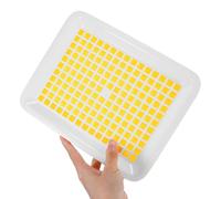 SHINEOFI Litter Pan Rabbit Tray with Feature Stable Rectangular Plastic Material, Small Toilet and Animal Suitable for Indoor and Outdoor Use, Bunny Cage Toilet for Chinchilla